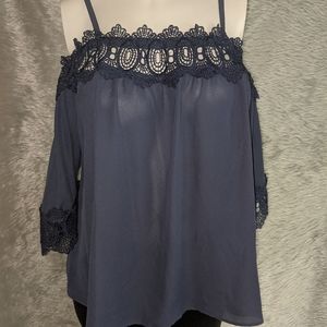 NEW By and by cold shoulder top --size med